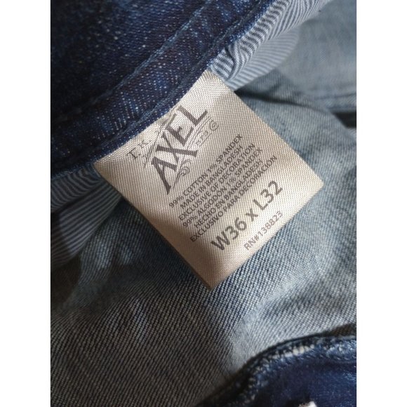 tk axel Jeans Tk Axle Mens Jeans Size 36x32 Relaxed Slim Boot Fit